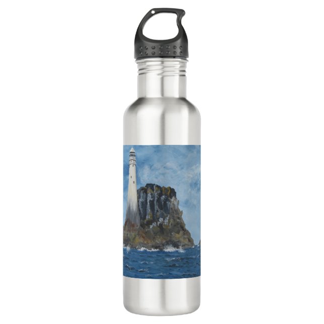 Irish Lighthouse, Ireland, Irish Sea 710 Ml Water Bottle (Front)