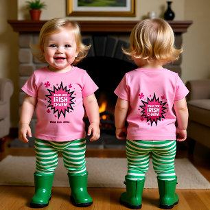 Irish Little Miss Mischief Baby T-Shirt