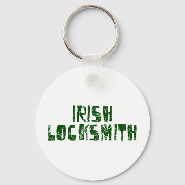 Irish Locksmith Key Ring (Front)