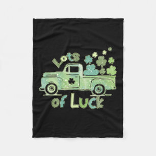 Irish Lots Of Luck Fleece Blanket