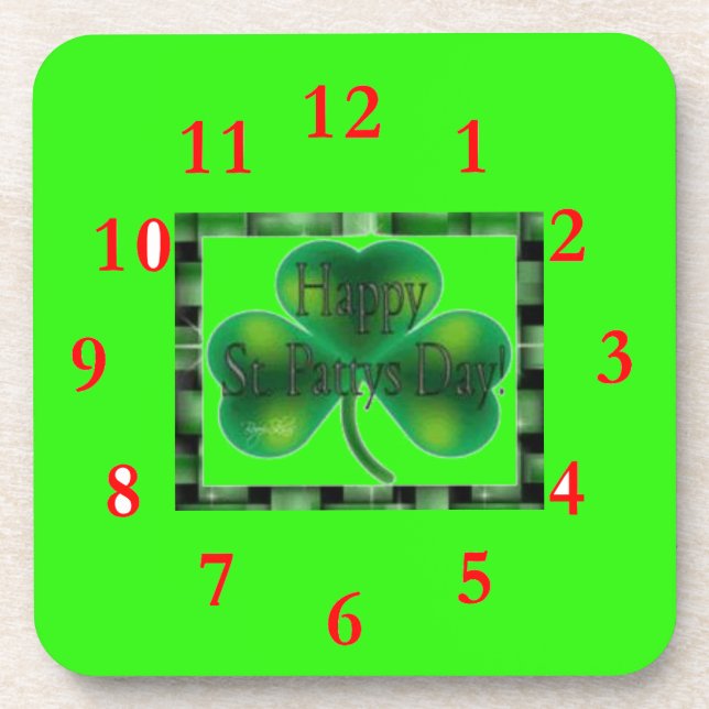 Irish Luck  Coaster (Front)