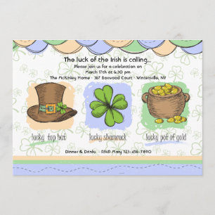 Irish Luck Invitation
