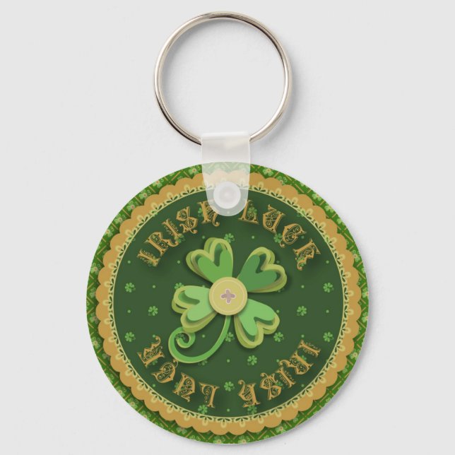 Irish Luck Keychain (Front)