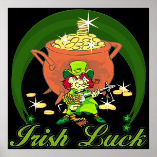 Irish Luck Poster