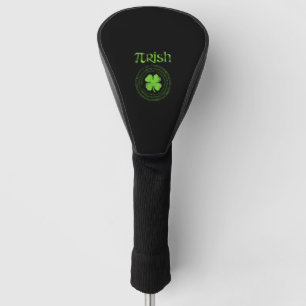 Irish Math Teacher Vintage Shamrock St Patricks Da Golf Head Cover