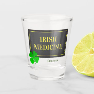 Irish Medicine Shot Glass