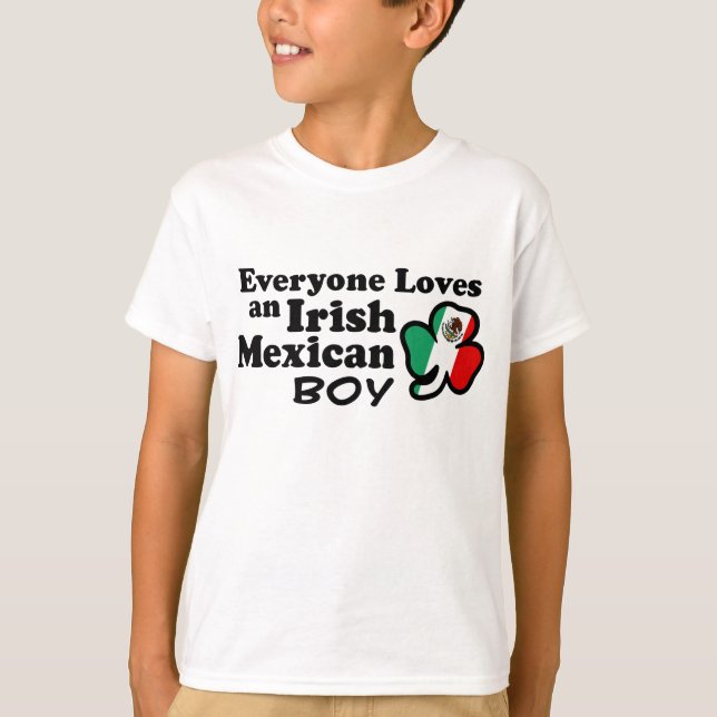 Irish Mexican Boy T-Shirt (Front)