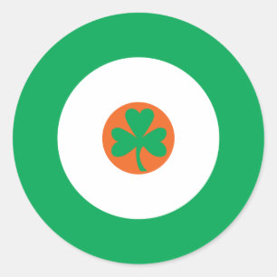 Irish Mod Round Sticker 3
