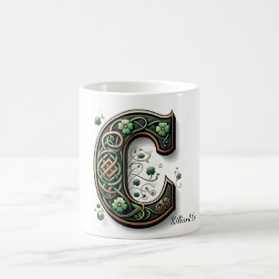 Irish Monogram Coffee Mug