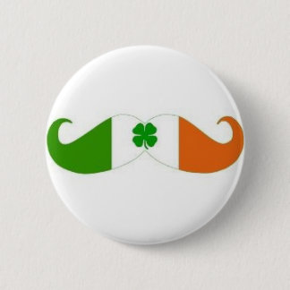 Irish moustache badge