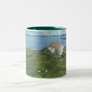 Irish, Mug, Ireland Two-Tone Coffee Mug