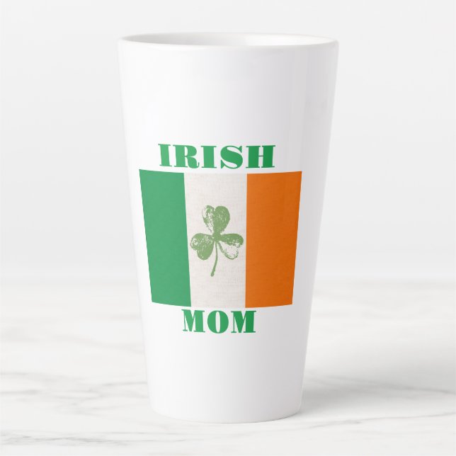 Irish Mum Latte Coffee Mug (Front)
