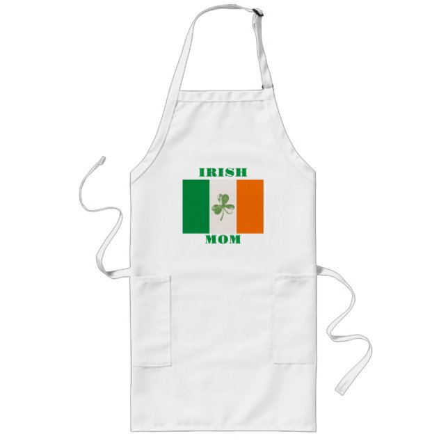 Irish Mum Long Apron (Front)