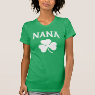 Irish Nana Shamrock Grandmother T-Shirt