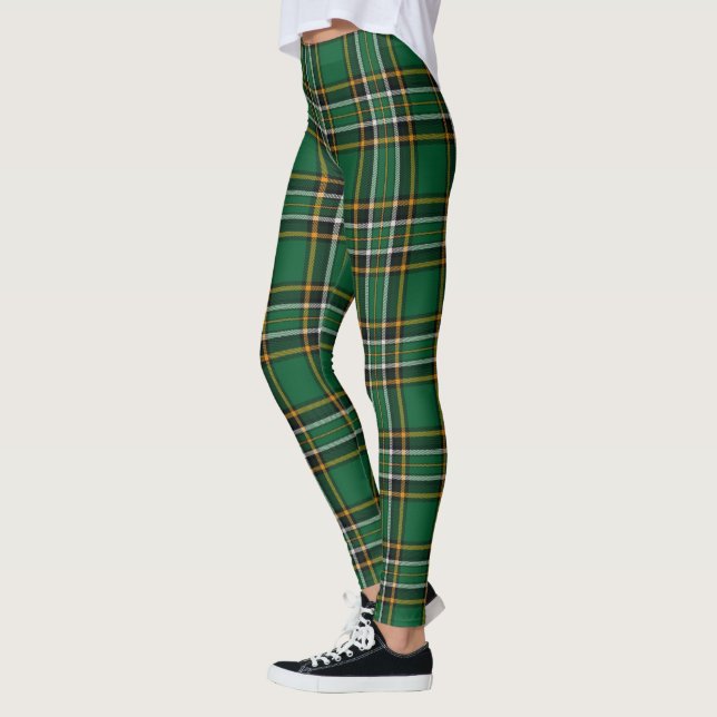 Irish National Tartan Leggings (Left)