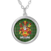 Irish Necklace Butt Coat of Arms Family Crest