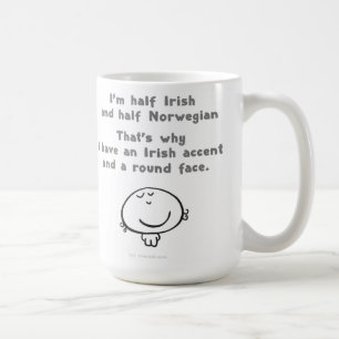 irish norwegian coffee mug