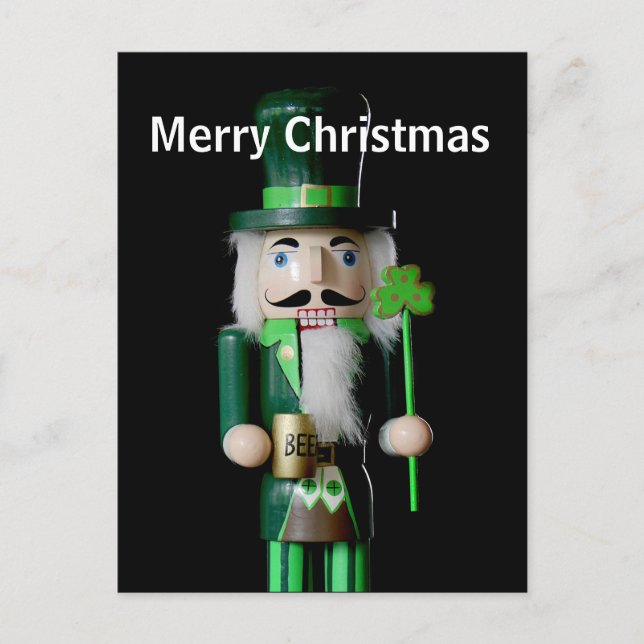 Irish Nutcracker Postcard (Front)