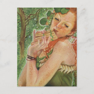 Irish Nymph Fairy Postcard