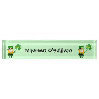 Irish Only Nameplate