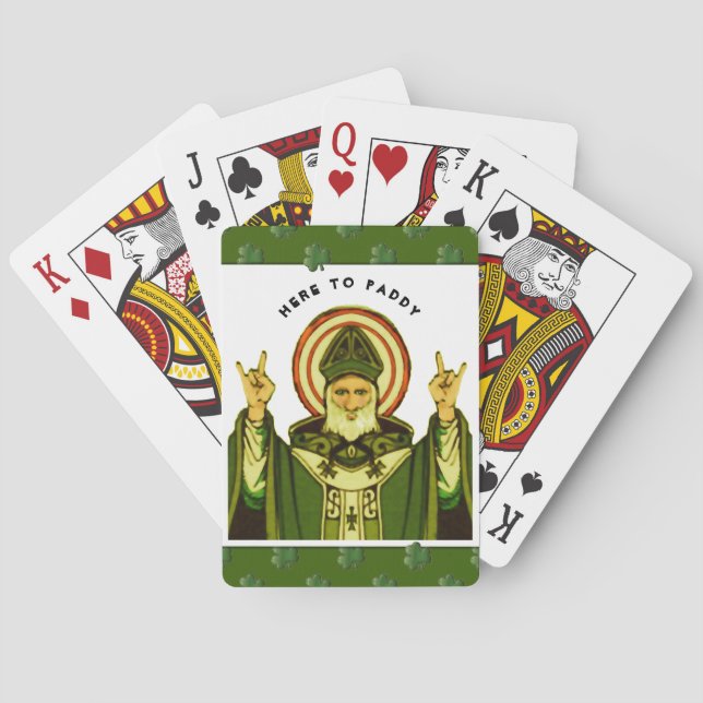 Irish Party Playing Cards (Back)