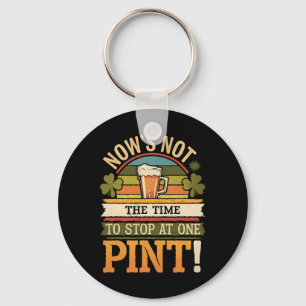 Irish Patty's Green St Paddy Funny Saint Patricks Key Ring