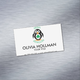 Irish penguin 	Magnetic business card