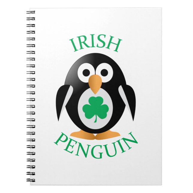 Irish penguin notebook (Front)