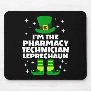 Irish Pharmacy Technician Leprechaun St Patricks D Mouse Mat