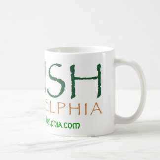 Irish Philadelphia Plain White Mug