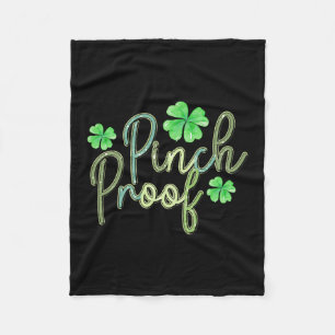 Irish Pinch Proof Fleece Blanket