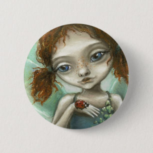 Irish Pixie 6 Cm Round Badge