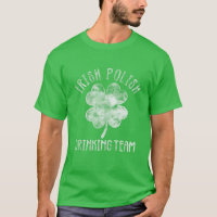Irish Polish Drinking Team Patricks Day Outfit For
