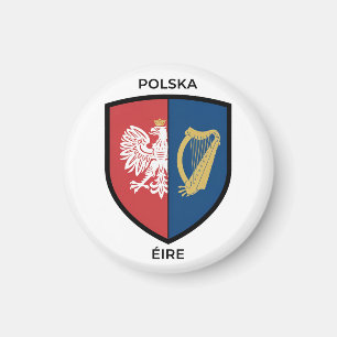 Irish-Polish Heritage Magnet