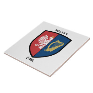 Irish-Polish Heritage Tile