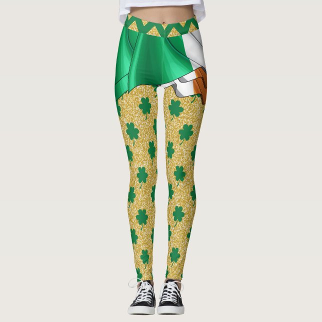 Irish Pop Fashion Leggings (Front)