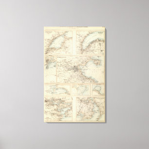 Irish Ports and Harbours Canvas Print