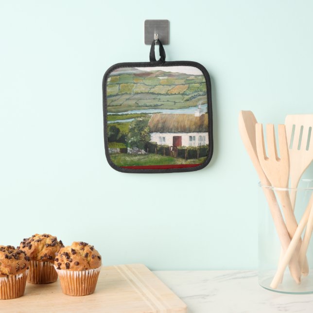 Irish Pot Holder, Ireland Holder (Insitu(Hanging))