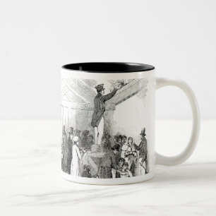 Irish Potato Famine, 1847 Two-Tone Coffee Mug