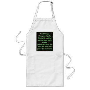 Irish prayer apron