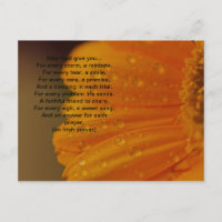 Irish Prayer Postcard