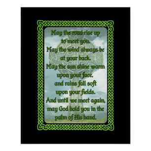Irish Prayer Poster