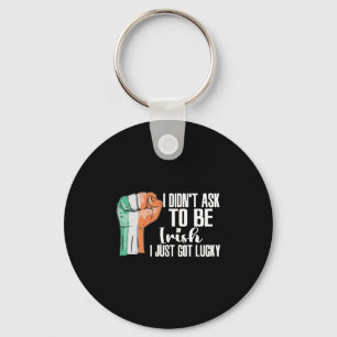 Irish Pride Ireland Flag Grown Irish Roots Irish Key Ring