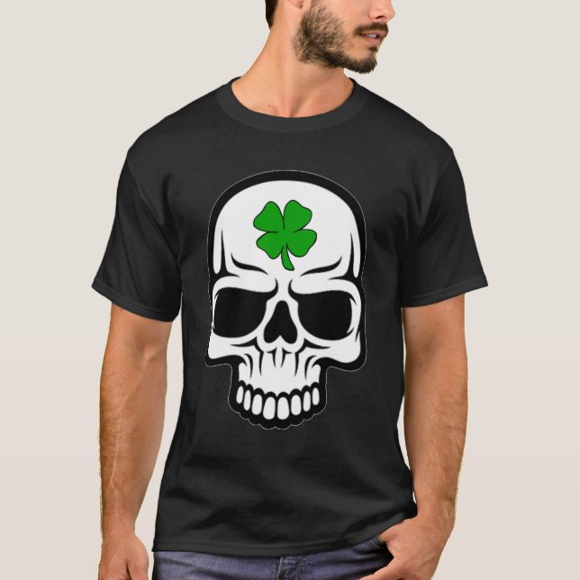 Irish Pride Skull T-Shirt (Front)