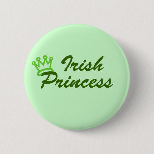 Irish Princess 6 Cm Round Badge