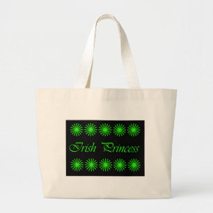 IRISH PRINCESS bag/purse Large Tote Bag