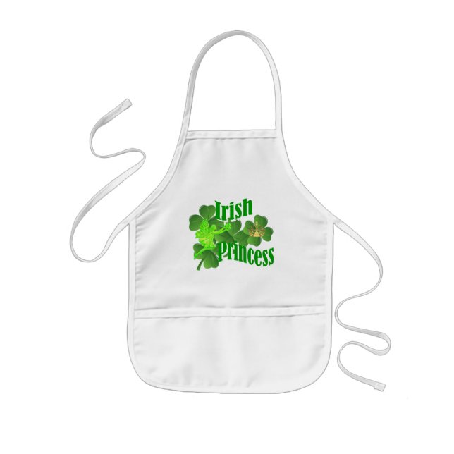 Irish princess kids apron (Front)
