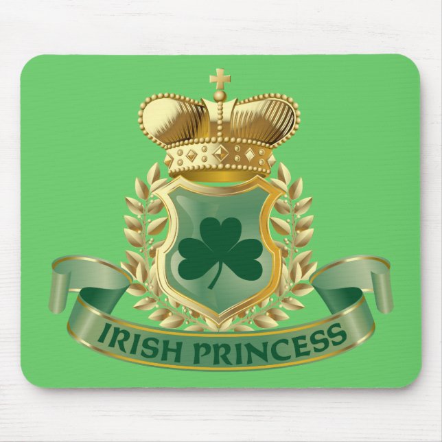 Irish Princess Mouse Mat (Front)