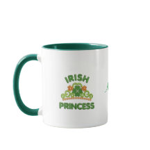 Irish princess mug personalised name