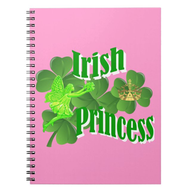 Irish princess notebook (Front)